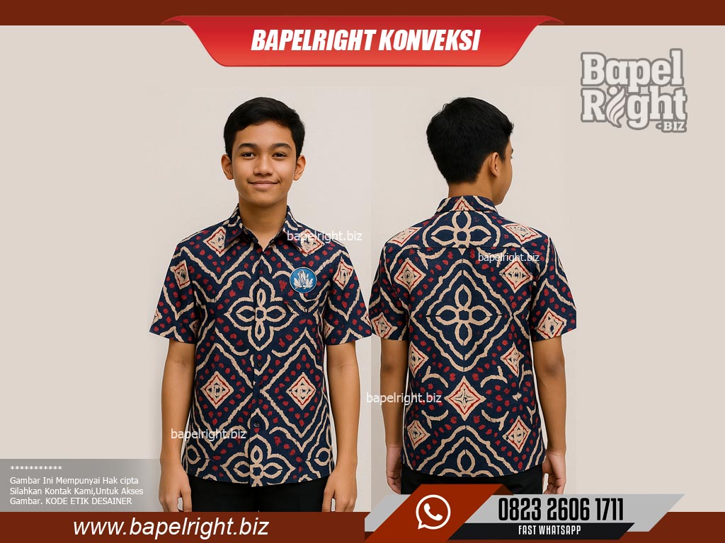 Desain Batik Sekolah