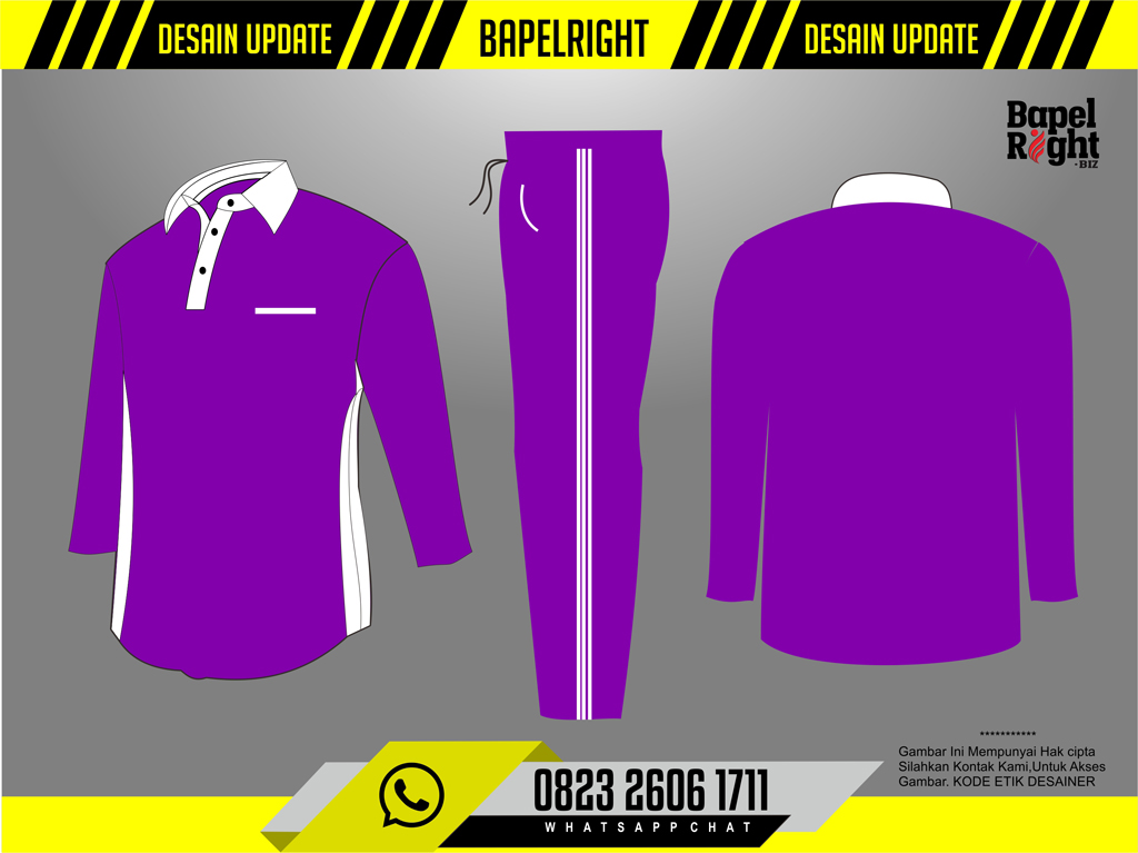 Kaos Olahraga Guru Lengan Panjang Dan Training Panjang