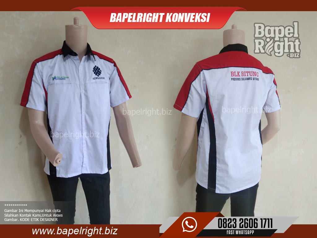 Seragam Blk Komunitas Kombinasi Warna Kain